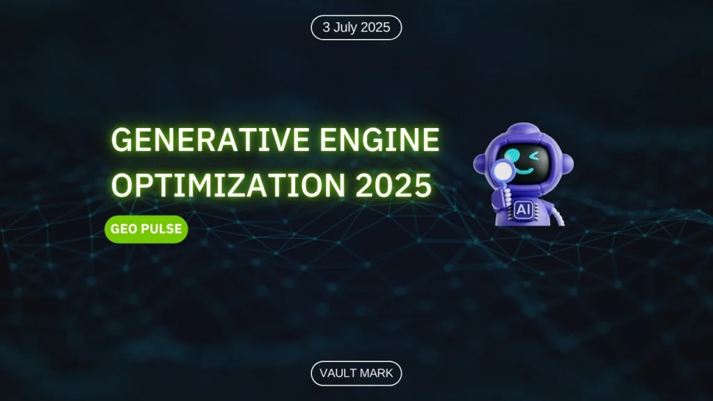 Generative Engine Optimization 2025: How Brands Are Winning “Zero-Click” Visibility with AEO, AI Metrics & Data-Driven Content