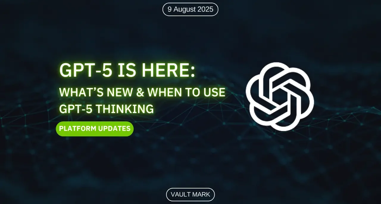 GPT‑5 มาแล้ว: ใหม่อะไรบ้าง และควรใช้ GPT‑5 Thinking ตอนไหน