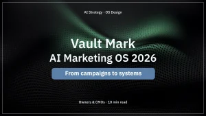 Vault Mark AI Marketing OS 2026 cover for Thai brands