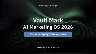 Vault Mark AI Marketing OS 2026: โครงระบบการตลาดด้วย AI สำหรับแบรนด์ไทย
