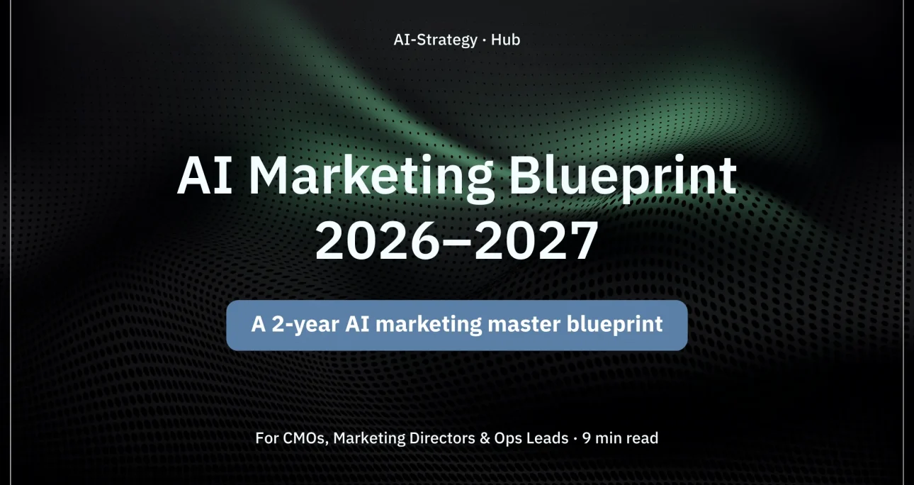 Vault Mark AI Marketing Blueprint 2026–2027: A 2-year AI marketing master blueprint