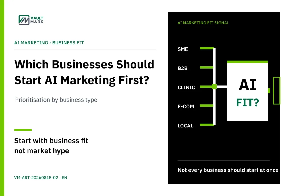 Decision diagram connecting buyer questions and revenue markets to Thai-first, English-first or paired bilingual content for AI citation